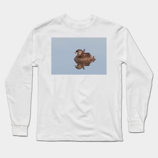 Pied-billed Grebe with chick Long Sleeve T-Shirt